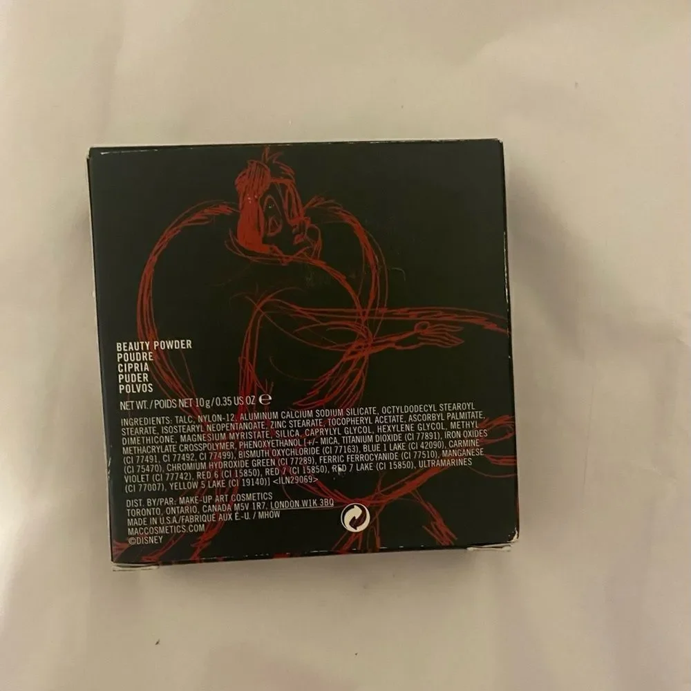 🥳HP🥳 NIB MAC Venomous Villains Cruella Beauty Powder in “Her Own Devices”